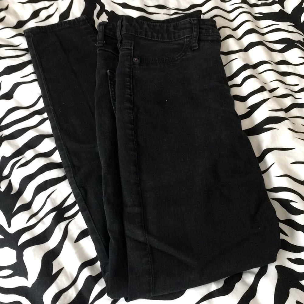Abercrombie Black Jeggings